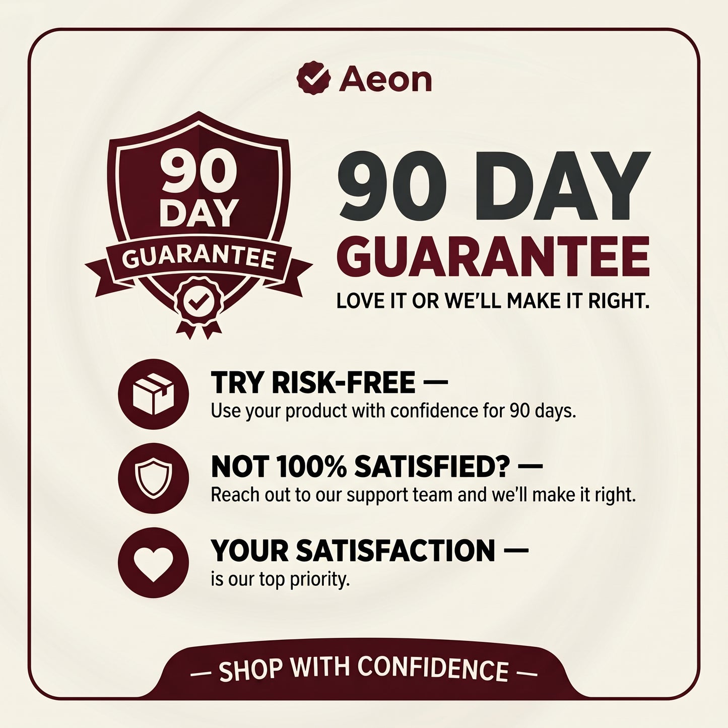 90 Day Guarantee